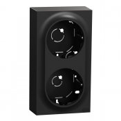 2-fack förhöjningsram hög elko one svart eko50029 7020160500298