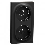 2-fack förhöjningsram låg elko one svart eko50023 7020161500235