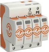 Inkommande central 5-ledare Typ 2 V20-4-280