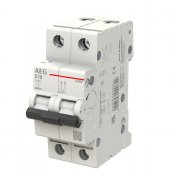 EX62C10 MCB AEG 6kA C-kar 10A 2-Pol 4053546090642