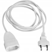 förlängningssladd euro 4m vit petskyddad