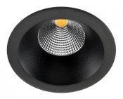 SG Junistar Soft Svart 9W avskärmad ledarmatur