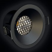 LED downlight svart Refoundy DR-273035B 3cct