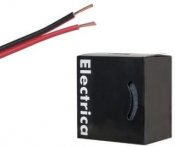 LED kabel 2x0,75 röd svart till ledbelysning