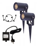 lightson startpaket luna 5149 komplett 12v mörkgrå 737340110602088
