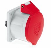 Paneluttag CR 416-6 rak 16A Skruvanslutning