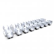 pm flex flexlist 217mm för 8 st flexrör 16 till 20 mm e-nr 1401103 ean 7350098732097