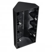 sg hörnbox 2 fack svart ip21 e nummer 1893287 ean 7021987858319 sg 78583 passar sg ram 1892028