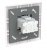 baksida abb saga lamputtag dcl vägg 85x85mm vit 6438199012421