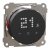 elko one termostat svart med vit led-display infälld e-nr 8580693