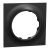 elko one kombinationsram 1-fack svart eko50001 7020161500013