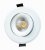 glow downlight 2700k vit tilt 550lm