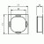 måttskiss ip44 tätning abb 2TKA000002G1 6418677328176