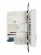 Schneider electric Exxact Timeruttag 16A inf Vit sidovy