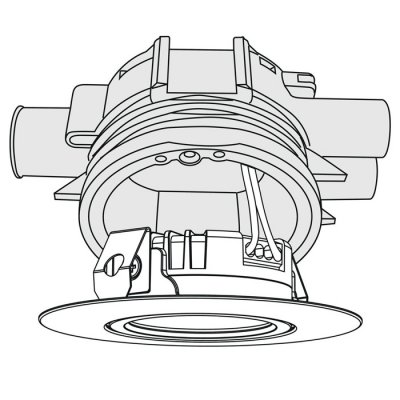 1218 smart downlight montering i apparatdosa seriekoppling