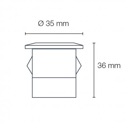 5098 orion lightson måttbild measurements