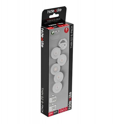 6-pack hide-a-lite downlight thin g2 2700k 3000k