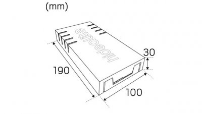 Hide-A-Lite Drivdonsbox Q-box måttskiss