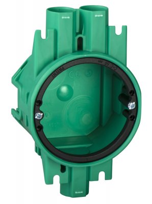 Apparatdosa TED-A13 13mm 3xØ16mm Grön IMT36254 3606480161209