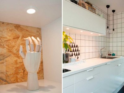 bänkbelysning i kök nya thin g2 vit hide-a-lite