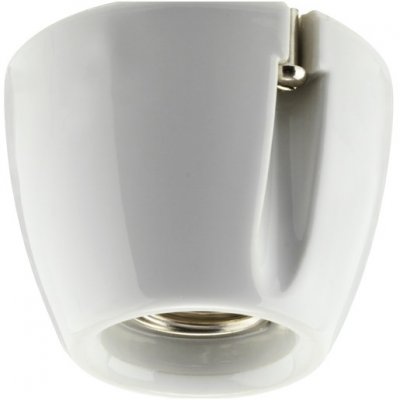 Basic vit IP20 rak E27 75W