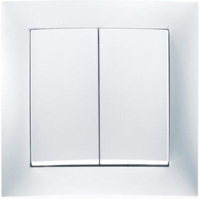 Berker Strömbrytare kron S.1 Vit