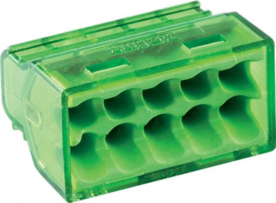 bizline mini toppklämma gron 10 portar biz300610 3700420341635