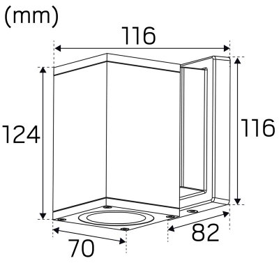 Bloc I 3000K måttskiss från hide_a_lite