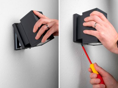 Bloc I installation på vägg