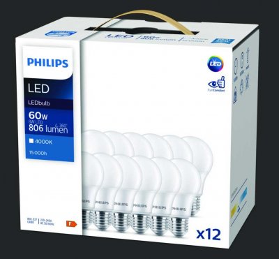 corepro a60 led e27 8299418 4000K 8720169324718 12-pack