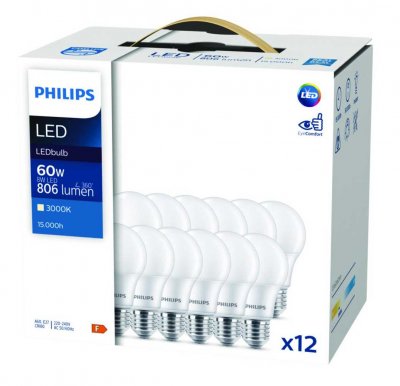 corepro a60 led e27 8299419 3000K 8720169324695 12-pack