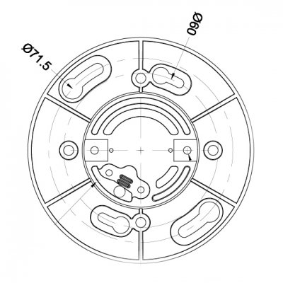 Måttskiss DB-236/DB-236