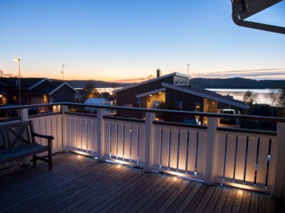 Hide A Lite Decklight Garden Kit miljöbild