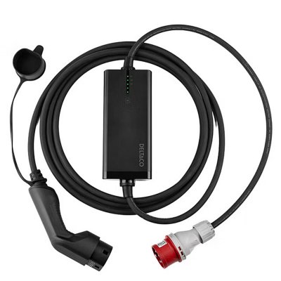 deltaco reseladdare med dioder mode-2 3-fas cee16a ev-3227