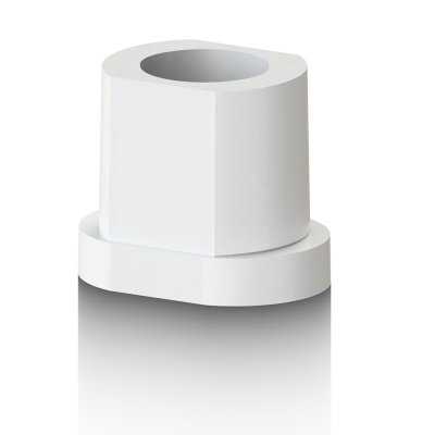 distanskloss 16mm vit ral 9003 for kopplingsdosa och led drivdon