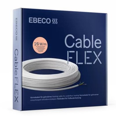 Ebeco Cableflex 20 värmekabel ingjutning betong