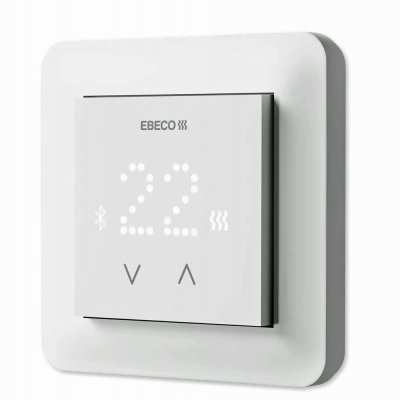 ebeco eb-therm 300 golvvärmetermostat vit 7330778830305