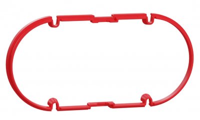 Elko Flexi+ Förhöjningsring Dubbeldosa 6mm 1420398 EKO07441