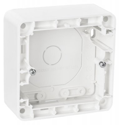 elko förhöjningsram 1-fack 35mm renvit 1849245 EKO30191