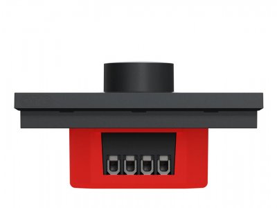 Elko Plus Dimmer 370LED Utan nolla Svart sidovy