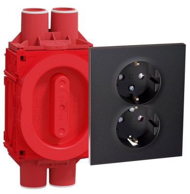 Elko Plus monteras i 1,5 apparatdosa