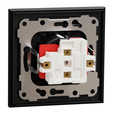 Elko Plus Ocean Plastic 1-vägsuttag jordat skruvanslutning