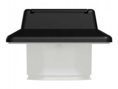 elko rs svart vu 1-v ip44 1841446 eko40032 sidovy