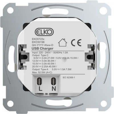 elko usb 45w a+c baksida