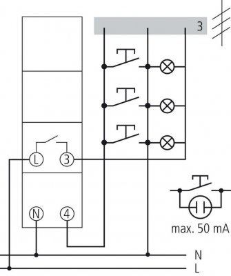 Elpa 8 inkoppling trappautomat 4003468010068