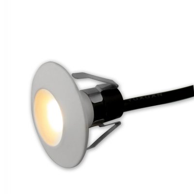 etled mini led-2.0 spotlight 1.1W mattvit 3m kabel ip65