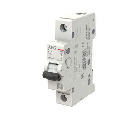 EX61C16 MCB AEG Redline 16A 1P 4053546089943