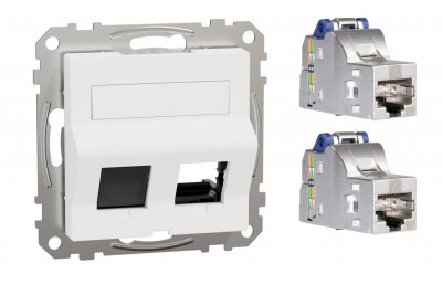exxact datauttag kat 6a stp-vinklat-rj45 actassi s-one utan ram WDE002429