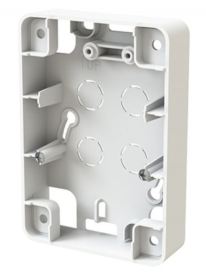 förhöjningsram till usb uttag designx vit ral9003