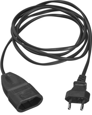 svart 2 meter förlängningssladd sladd adventsljusstake adventsstjärna julstjärna lampa